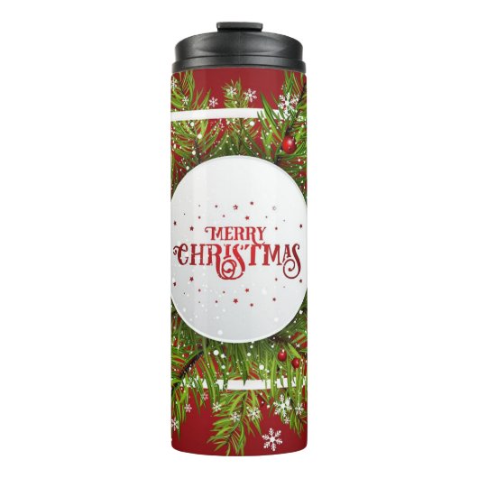 Bouteilles Isothermes Conception de thème de Noël (Devant)