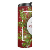 Bouteilles Isothermes Conception de thème de Noël (Tourné sur la gauche)