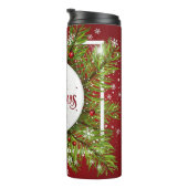 Bouteilles Isothermes Conception de thème de Noël (Tourné sur la droite)