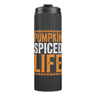 Bouteilles Isothermes Conception de typographie Halloween Pumpkin Spiced
