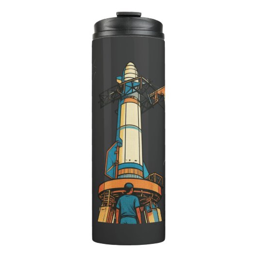 Bouteilles Isothermes Conception d'exploration spatiale futuriste (Devant)