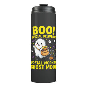 Bouteilles Isothermes Conception d'Halloween pour les travailleurs posta