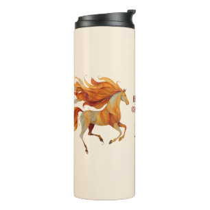 Bouteilles Isothermes Conception Joyeuse Année du Cheval 2026