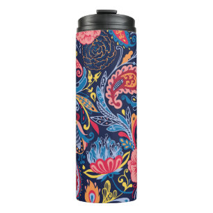 Bouteilles Isothermes Conception Motif vintage Paisley sans faille