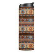Bouteilles Isothermes Conception sud-ouest Adobe Grey Brown Tribal Motif (Tourné sur la gauche)