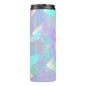 Bouteilles Isothermes Conception turquoise et violette Iridescente (Dos)