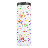 Bouteilles Isothermes Confetti streamer party carnival (Dos)