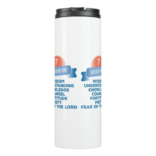 Bouteilles Isothermes Confirmation 7 Dons de l'Esprit Saint (Dos)