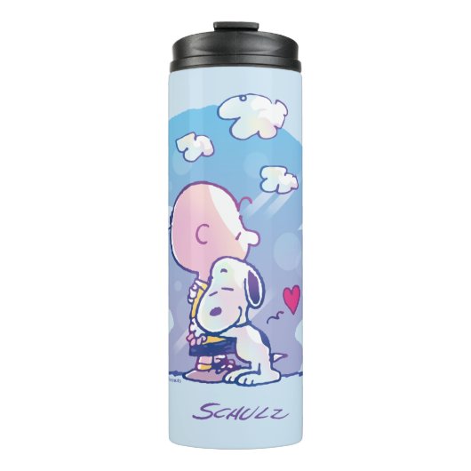 Bouteilles Isothermes Confort et sécurité | Charlie & Snoopy Hug (Devant)