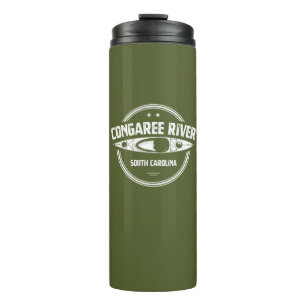 Bouteilles Isothermes Congaree River Caroline du Sud Kayaking