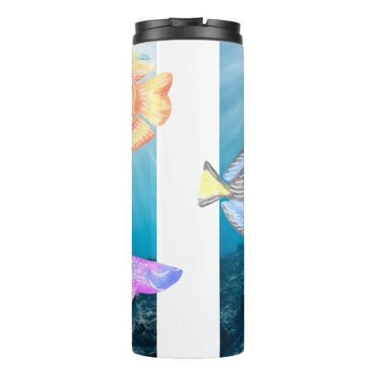 Bouteilles Isothermes Conserver Les Poissons De L'Océan (Dos)