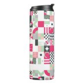 Bouteilles Isothermes Contemporary geometric mosaic seamless pattern wit (Tourné sur la gauche)