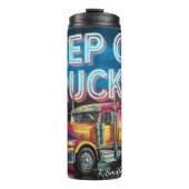 Bouteilles Isothermes Continuez La Nuit Du Neon Du Truckin (Devant)