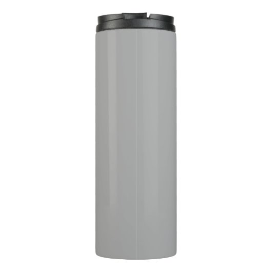 Bouteilles Isothermes Cool monogram, style vibe | Grey & White (Dos)