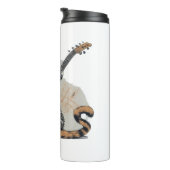 Bouteilles Isothermes Cool Orange Chat Jamming sur la guitare (Tourné sur la droite)