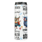 Bouteilles Isothermes Cool - Paruline thermique (Dos)