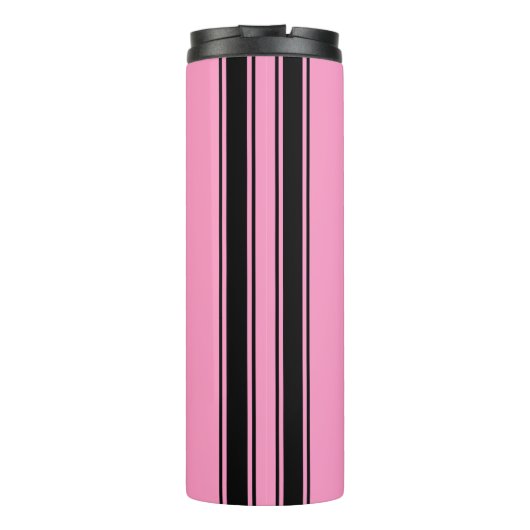 Bouteilles Isothermes Cool personnalisé mignon rose noir course automobi (Dos)