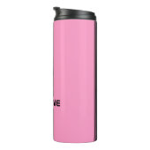Bouteilles Isothermes Cool personnalisé mignon rose noir course automobi (Tourné sur la droite)