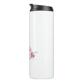 Bouteilles Isothermes Cool Pink-Miami-Beach-Florida Graphic (Tourné sur la droite)
