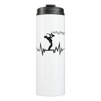 Bouteilles Isothermes Cool Saxophone Heartbeat Pour Musiciens