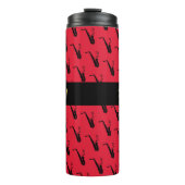 Bouteilles Isothermes Cool saxophone Musique rouge (Devant)