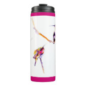 Bouteilles Isothermes Copie de colibri "de perches musicales" (Devant)