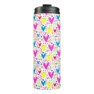 Bouteilles Isothermes Coque de téléphone Cute colorful hearts pattern Ca