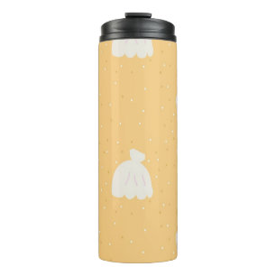 Bouteilles Isothermes Coques sur sable brun motif