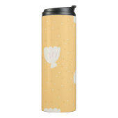 Bouteilles Isothermes Coques sur sable brun motif (Tourné sur la gauche)