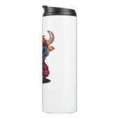 Bouteilles Isothermes Coquette Highland Cow Bubblegum Tshirt Design, Hol (Tourné sur la droite)