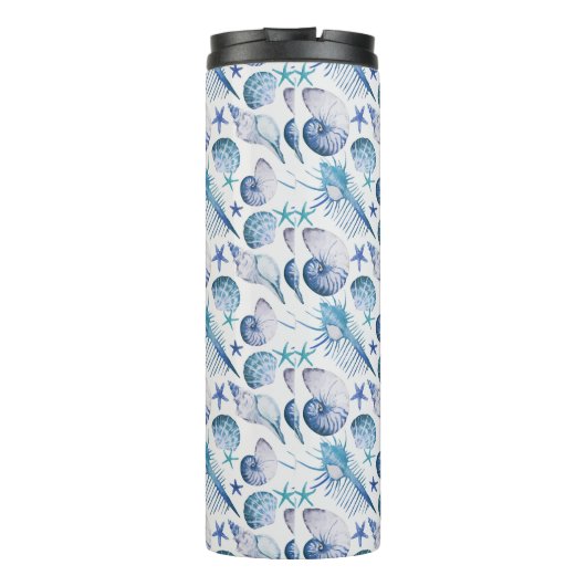 Bouteilles Isothermes Coquilles d'aquarelle (Dos)