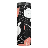 Bouteilles Isothermes Corail et fleurs (Dos)