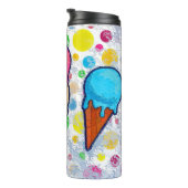 Bouteilles Isothermes Cordon de crème glacée Paruline thermique (Tourné sur la droite)