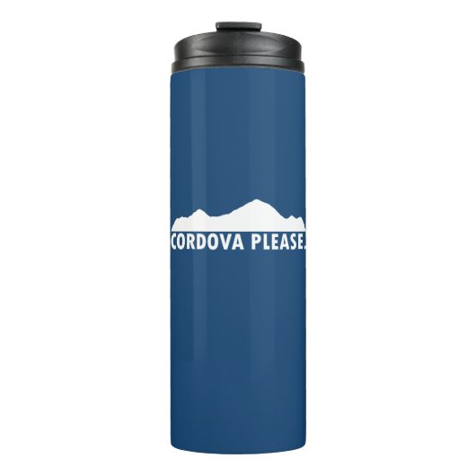 Bouteilles Isothermes Cordova Alaska Veuillez (Devant)