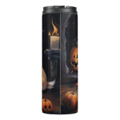 Bouteilles Isothermes Corgi Citrouille Halloween effroi (Dos)