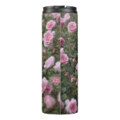 Bouteilles Isothermes Corgi Dans Les Roses Rose, (Dos)