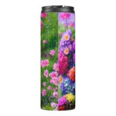 Bouteilles Isothermes Corgi et fleurs (Dos)