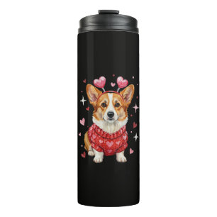 Bouteilles Isothermes Corgi Mignon Cœur Saint Valentin