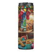 Bouteilles Isothermes Cornish Rex Gîtes : Noël festif (Dos)