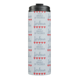 Bouteilles Isothermes Cortège de mariage et de noce 5 Cœur Abuelo de la