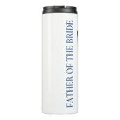 Bouteilles Isothermes Cortège de mariage Père de la mariée (Dos)