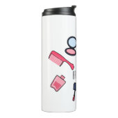 Bouteilles Isothermes Cosmétique / maquillage illustration (Tourné sur la gauche)