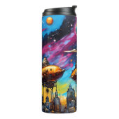 Bouteilles Isothermes Cosmic Airship (Tourné sur la gauche)