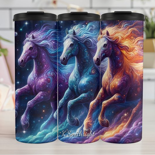 Bouteilles Isothermes Cosmic Horses Galaxy Star Gallop