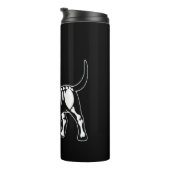 Bouteilles Isothermes Costume de chien d'Halloween (Tourné sur la droite)