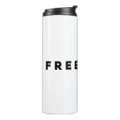 Bouteilles Isothermes Costume de la liberté pour les femmes hommes (Tourné sur la gauche)