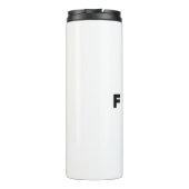 Bouteilles Isothermes Costume de la liberté pour les femmes hommes (Dos)