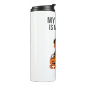 Bouteilles Isothermes Costume d'Halloween beagle Mon Beagle est Mon Chie (Tourné sur la gauche)