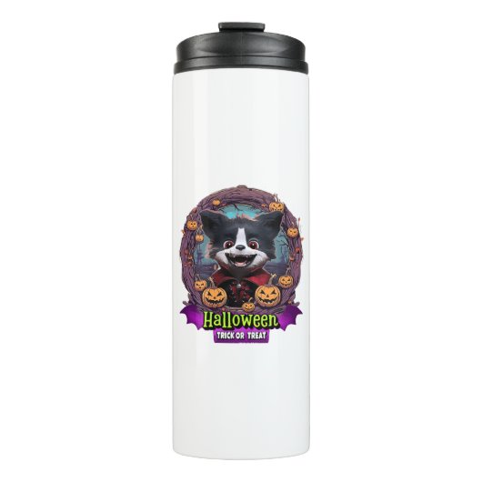 Bouteilles Isothermes Costume d'Halloween pour chiots (Devant)