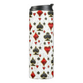 Bouteilles Isothermes Costumes de poker (Tourné sur la gauche)